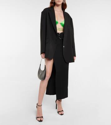 Bralette Comer aus Satin | Alex Perry