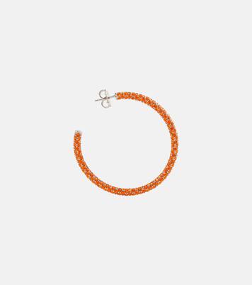 Ohrringe Cameron Large mit Kristallen | Amina Muaddi