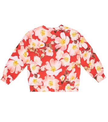 Sweat-shirt Mika en coton à fleurs | Molo