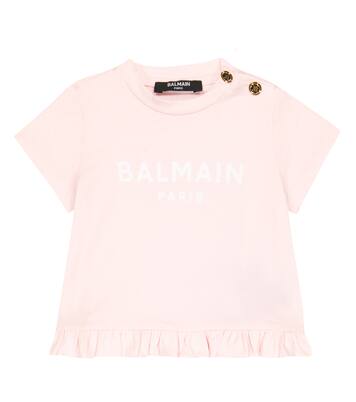 Baby Bedrucktes T-Shirt | Balmain Kids