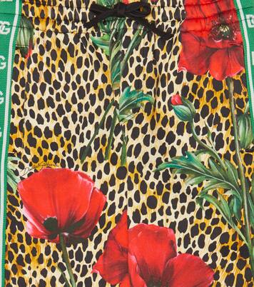 Printed cotton sweatpants | Dolce&Gabbana Kids