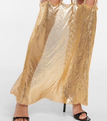 Midirock aus Mesh | Christopher Kane