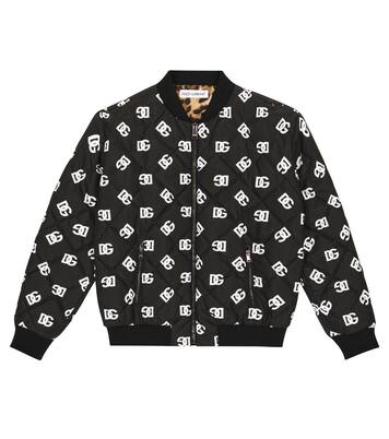 Bedruckte Collegejacke | Dolce&Gabbana Kids