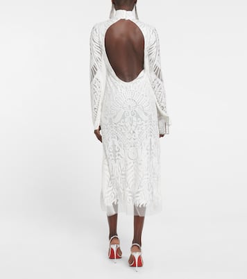 Bridal Midikleid Borghese aus Spitze | Galvan