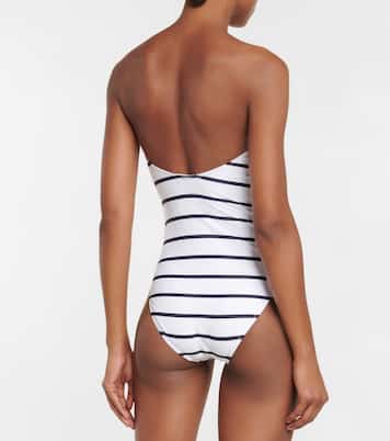 Maillot de bain Long Island rayé | Heidi Klein