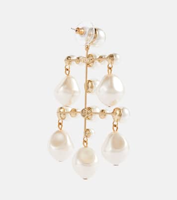 Orecchini Imogene con perle bijoux | Jennifer Behr