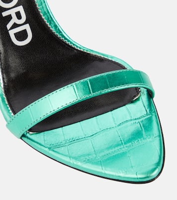 Sandalen Padlock aus Leder | Tom Ford