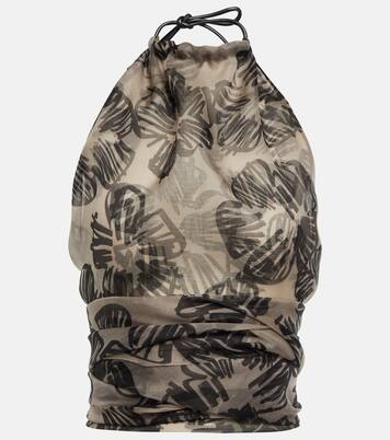 Cropped-Top Shaila aus Seide | Max Mara