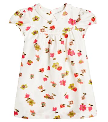 Tia floral silk dress | Bonpoint