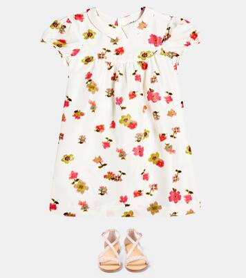Tia floral silk dress | Bonpoint