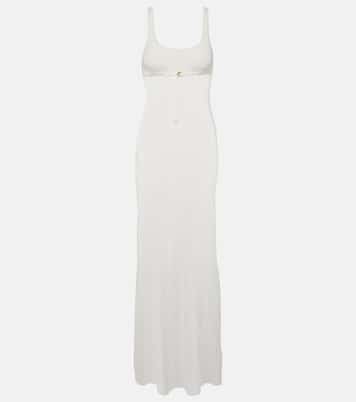 Robe Maille Oranger ribbed-knit maxi dress | Jacquemus