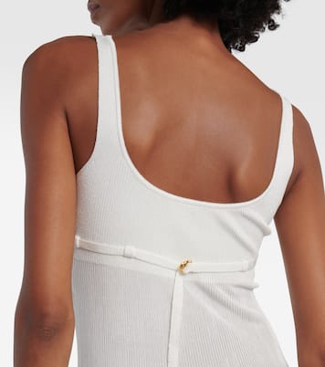 Robe Maille Oranger ribbed-knit maxi dress | Jacquemus