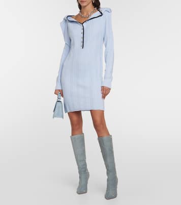 Verziertes Minikleid aus Wolle | Y/Project