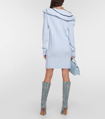 Verziertes Minikleid aus Wolle | Y/Project