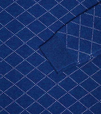 Tupac checked wool turtleneck sweater | Morley