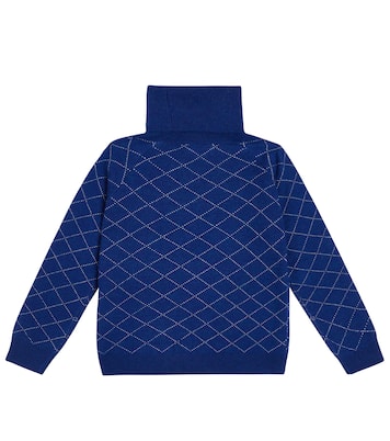 Tupac checked wool turtleneck sweater | Morley