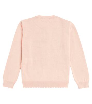 Cardigan en coton à fleurs | Stella McCartney Kids