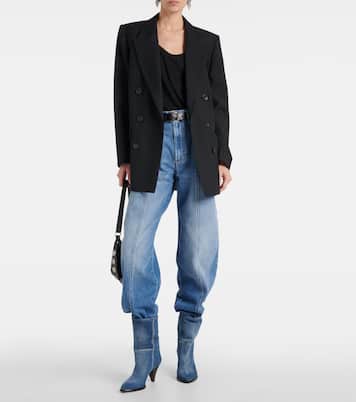 Ankle Boots Rouxa aus Denim | Isabel Marant