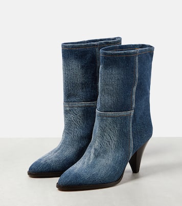 Ankle Boots Rouxa aus Denim | Isabel Marant