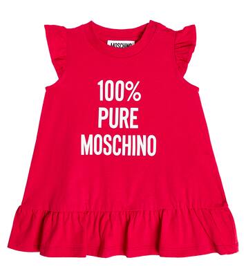 Baby - Abito in jersey di cotone | Moschino Kids