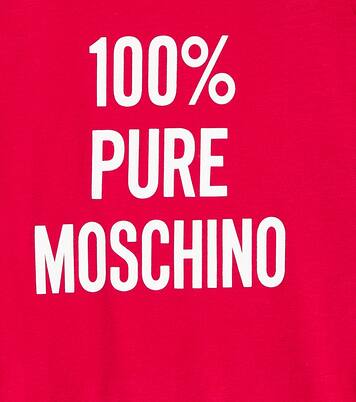 Baby - Abito in jersey di cotone | Moschino Kids
