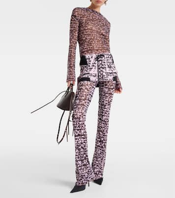 Minifalda Lethal de sarga con cordones | KNWLS