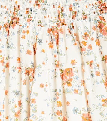 Jupe en coton à fleurs | Petite Amalie  