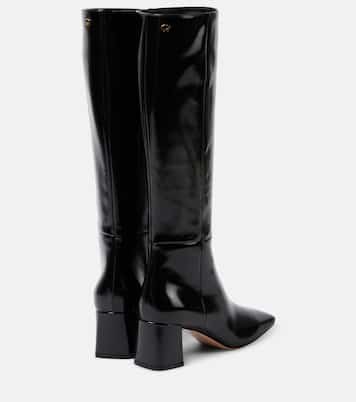 55 patent leather knee-high boots | Gianvito Rossi