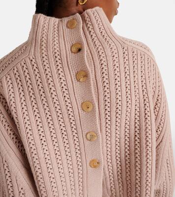Pull raccourci en laine et cachemire | Max Mara
