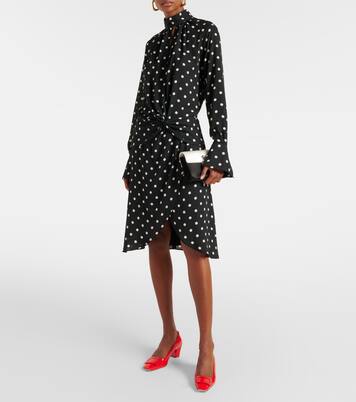 Belle Vivier 45 patent leather slingback pumps | Roger Vivier