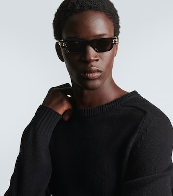 Bolt rectangular sunglasses | Bottega Veneta