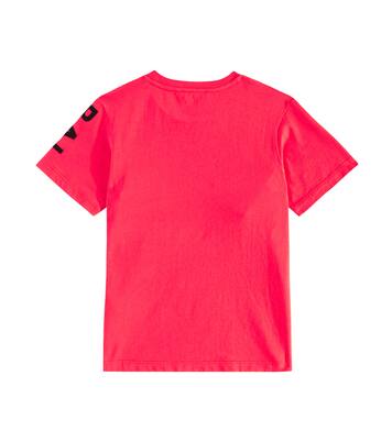 T-shirt in jersey di cotone con logo | Balmain Kids