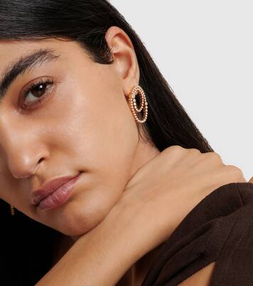 Boucle d'oreille unique Embrassée de Diamant en or 18 ct et diamants | Sophie Bille Brahe