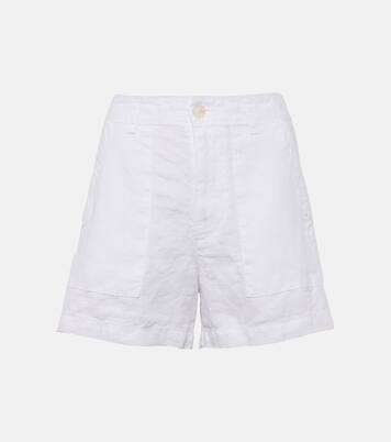 Fallon linen shorts | Velvet