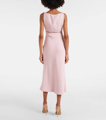 Robe midi en crêpe | Giambattista Valli