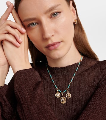 New Beginnings 18kt gold necklace with diamonds | FoundRae