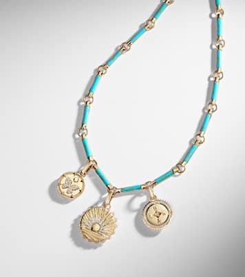 New Beginnings 18kt gold necklace with diamonds | FoundRae