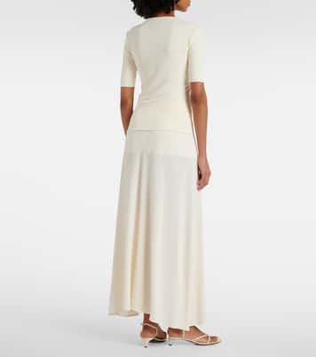 T-Shirt aus Jersey | Jil Sander