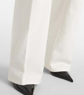 Jeans rectos de tiro medio | Ferragamo