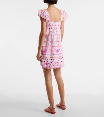 Robe brodée en coton | Juliet Dunn