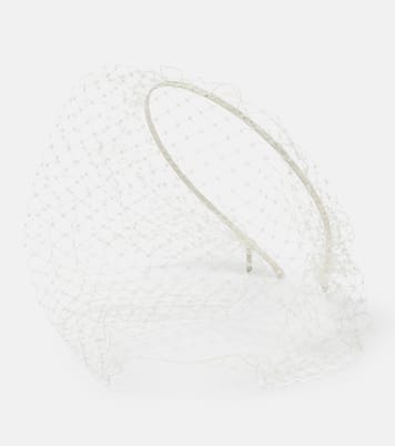 Bridal Voilette headband | Jennifer Behr