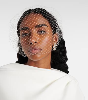 Bridal Voilette headband | Jennifer Behr