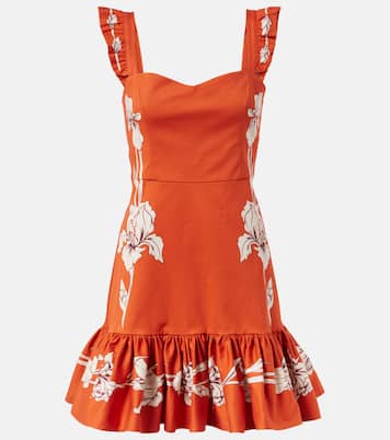 Minikleid Gingerbread aus einem Baumwollgemisch | La DoubleJ