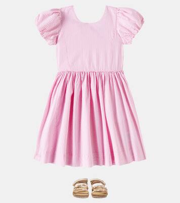 Striped cotton dress | Polo Ralph Lauren Kids