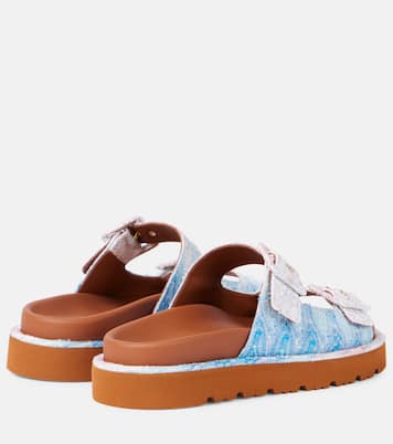 Sandalen Clea aus Häkelstrick | Missoni