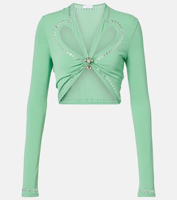 Top cropped con cut-out | Rabanne
