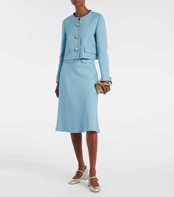 Daisy Jewel 55 leather Mary Jane pumps | Valentino Garavani