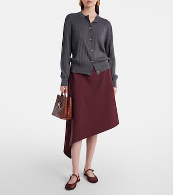 Mary-Jane-Ballerinas mit Veloursleder | Gianvito Rossi