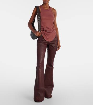 Bolan high-rise bootcut jeans | Rick Owens