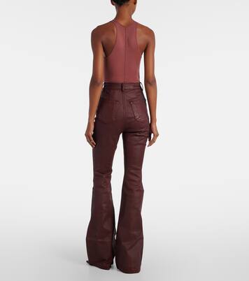 Bolan high-rise bootcut jeans | Rick Owens